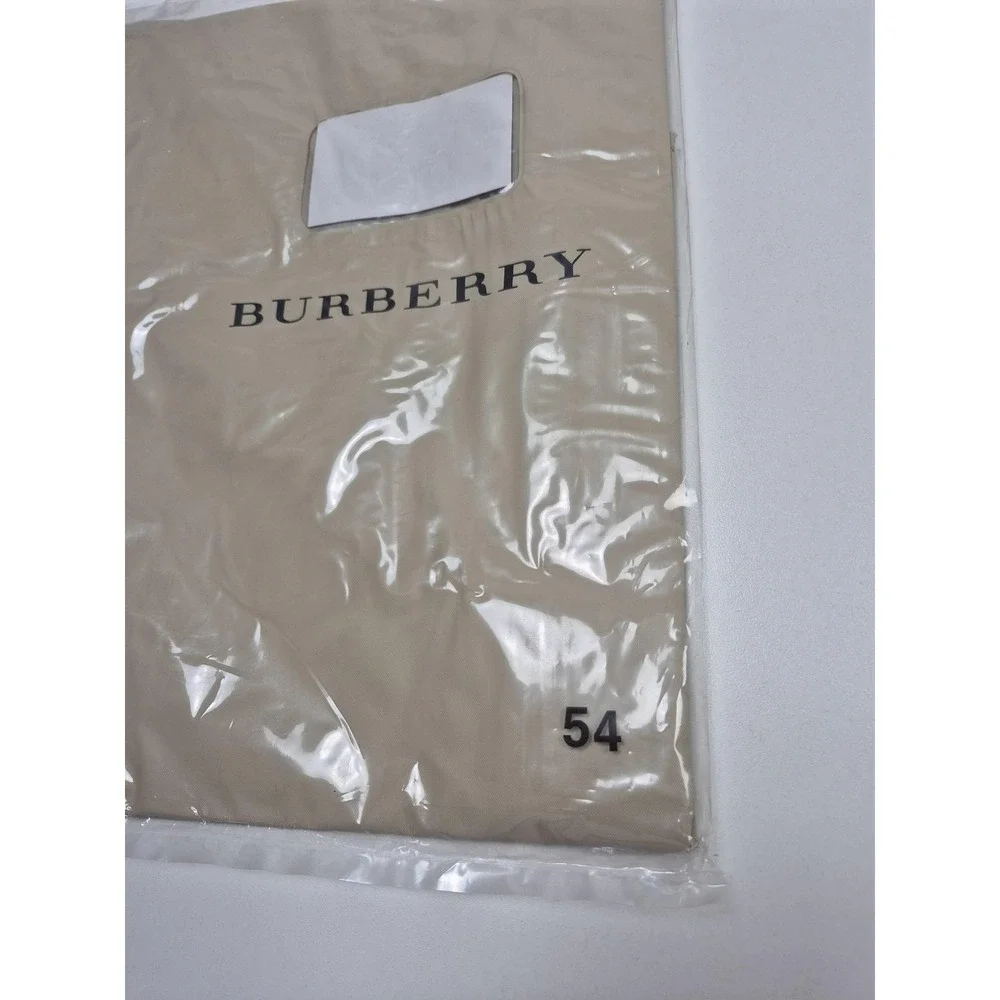 Burberry Beige Garment Bag Size 54 Zipper Suit Cover Travel Storage Luggage